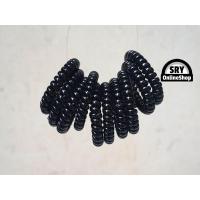 ราคา ยางรัดผมเกลียว 30ชิ้น 2 5ซม มีสีให้เลือก สีดำ สีใส คละสี แดง ฟ้า ชมพู เขียว ส้ม เหลือง ม่วง ยางรัดผมเกลียวเล็ก จิ๋ว มินิ ยางมัดผม วงเล็ก ที่รัดผม (17306319639)