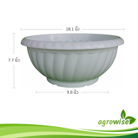 ราคา กระถางชวนชม อ่างบัว กระถางบอนไซ กระถางจัดสวนถาด กระถางต้นไม้ 18 นิ้ว (21393052619)