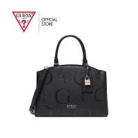ราคา GUESS กระเป๋าสะพายผู้หญิง รุ่น SG903006 MELROSE AVE SATCHEL สีดำ (21560464110)