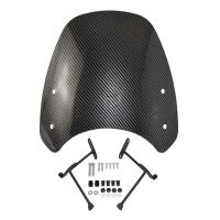 ราคา Motorbike For Honda CL250 CL300 CL500 CL 250 300 500 2023 2024 Windscreen Windshield Wind Deflector Shield Screen Visor Glass with Bracket (20121712164)