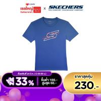 ราคา Skechers สเก็ตเชอร์ส เสื้อยืดแขนสั้นผู้ชาย เสื้อกีฬา Men Performance Running Short Sleeve Tee SP22Q4M418 01G9 (18326792226)