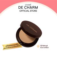 ราคา DE CHARM EVERLASTING ALL DAY PERFECT SKIN PRESSED POWDER เบอร์ 2 ผิวขาวเหลือง แป้งรองพื้นสกินแคร์ คุมมัน กันแดด เนื้อแมท (13797996428)