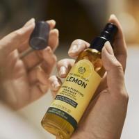 ราคา The Body Shop Lemon Caring Purifying Hair Mist 100ml (18126946100)