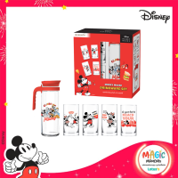 ราคา LOTUSS โลตัส MICKEY ชุดเหยือกพร้อมแก้วน้ำ 4 ใบ (20393529179)