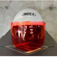 ราคา หมวกกันน็อคครึ่งใบ INDEX แถมฟรี กระจกบังแดด ของแท้ 100 (18931260961)