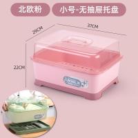 ราคา ชั้นวางถ้วยชั้นวางแก้วน้ำแบบระบายน้ำได้ชั้นวางแก้วน้ำแบบแก้วสำหรับใช้ในบ้านกล่องเก็บอุปกรณ์บนโต๊ะอาหารถาดกันฝุ่นชั้นวางของมีฝาปิด (20273231109)