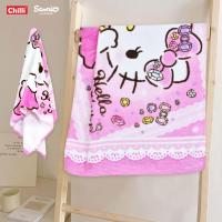 ราคา ผ้าขนหนู Sanrio ลิขสิทธิ์แท้ 16x32นิ้ว ไซส์ S ผ้าเช็ดผม ลายการ์ตูน HELLO KITTY MY MELODY LITTLE TWIN STARS (21161876458)