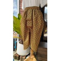 ราคา กางเกงโจงกระเบนผ้าถุง คละส่งตามผ้าที่มีหน้าร้านน่ะค่า (21368734041)