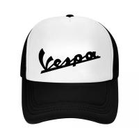 ราคา หมวกแก็ป หมวกเบสบอล หน้าบุฟองน้ำ หลังตาข่าย สกรีน Vespa ด้วย Flex pu ขอบเรียบ สวย คมชัด (20796153270)
