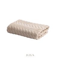 ราคา Jviva ผ้าขนหนูคอตตอน เช็ดหน้า 15x30 นิ้ว Cotton Towel Luxe Collection ลาย Chevron (21344367883)