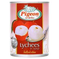 ราคา พีเจี้ยน ลิ้นจี่ ลำใย เงาะในน้ำเชื่อม 565กรัม Pigeon Lychee Longan Rambutan in Syrup สวย เต็มลูก เนื้อแน่น หอม กรอบ (20557021367)