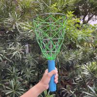 ราคา ตะกร้อสอยมะละกอ สอยผลไม้โครงทำจากเหล็กถักด้วยเชือก (21428490306)