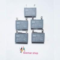 ราคา คาปาซิเตอร์ 1 8uF 250V จำนวน 5 ชิ้น สี่เหลี่ยม ชนิดบัดกรี เพื่อใช้สำหรับพัดลมขนาดต่างๆ (8238572200)