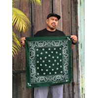 ราคา ผ้าโพกหัวฮิปฮอปผืนใหญ่ ผ้าเช็ดหน้าลายลูกน้ำ Bandana Gangster (18841886632)