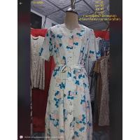 ราคา เดรสวินเทจ มือสอง เดรสทำงาน ลายดอก สีสวย 1 (21245912874)
