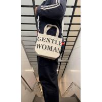 ราคา กระเป๋าผ้า สะพายข้างGentle woman Tote Bag MINI (20551884917)