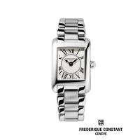 ราคา Frederique Constant นาฬิกาข้อมือผู้หญิง Quartz FC 200MC16B Classics Carree Ladies Watch (20666023029)
