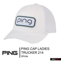 ราคา PING CAP LADIES TRUCKER 214 PING CAP WOMEN หมวกกอล์ฟ หมวกกีฬาผู้หญิง (15576917168)