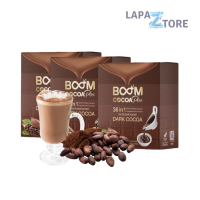 ราคา Boom Cocoa Plus 1 กล่อง Boom Cocoa Plus 1 กล่อง มี 10 ซอง พร้อมส่ง จำนวน 3 กล่อง (20019678721)