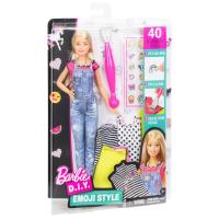 ราคา Barbie Do it Yourself Emoji Style Multi Color บาร์บี้รุ่นออกแบบเสื้อได้ สกรีนลายบนเสื้อผ้าได้คะ สินค้ากล่องไม่ค่อยสวยนะคะ (20993487113)