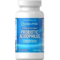 ราคา ทานเพียงวันละ 1 เม็ด Puritans Pride Probiotic Acidophilus 100 Tablets อาลีสุขภาพ (21568549878)