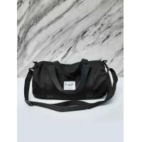 ราคา Duffle Bag กระเป๋าผ้าแคนวาส สีดำล้วน ทรงกระบอก ทรงหมอน (21299282782)