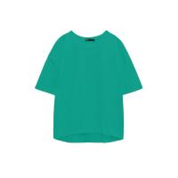 ราคา เสื้อยืด Oversized ป้าย Zara เสื้อยืดคอกลม คอกลม ทรงหลวม เสื้อยืดผู้หญิง ใส่สบาย เสื้อแฟชั่น ผ้านุ่ม ทิ้งตัวดี เสื้อครอป ใส่เล่น ใส่เที่ยว (21288475327)