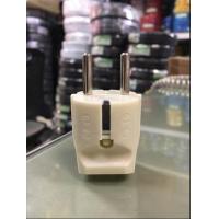 ราคา ปลั๊ก ปลั๊กเยอรมัน ตัวผู้ 2 ขา กลม 10A 250V 1 โหล 12 ตัว ปลั๊กเยอรมัน ตัวเมีย 2 ขา กลม 10 16A 250V 1 โหล 12 ตัว (10679926299)