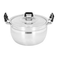 ราคา หม้อสองหูอลูมิเนียม ตราจระเข้ เบอร์ 22 24 26 28 30 ซม หม้อสองหู หม้ออลูมิเนียม Crocodile Cookware หม้อหุงต้ม จระเข้ Tablespoonstore (21382437989)