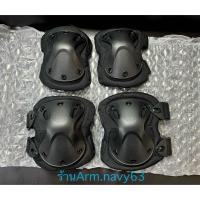 ราคา ครบชุด สนับเข่า สนับศอก กันกระแทก ป้องกันการบาดเจ็บเข่าศอก สนับ ทหาร ตำรวจ พร้อมส่งจากไทย (21523608221)