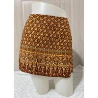 ราคา กางเกงกระโปรงผ้าถุงลายไทย ผู้ใหญ่ (21378772557)