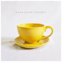 ราคา แก้วกาแฟ แก้วพร้อมจานรอง แก้วกาแฟเซรามิก พร้อมจานรอง ชุดกาแฟเอสเพรสโซ่ ชุดกาแฟ แก้วกาแฟเซรามิค ถ้วยกาแฟ แก้วกาแฟร้อน cappucino coffee (8117532039)