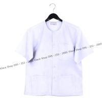 ราคา 1PLEAT ชุดขาว เสื้อ กางเกง ยี่ห้อรัตนาภรณ์ เสื้อกุยเฮง ชุดขาวปฏิบัติธรรม ชุดปฏิบัติธรรม ชุดขาว ชุดถือศีล ชุดขาวเสื้อกางเกง Meditation set (21473283511)