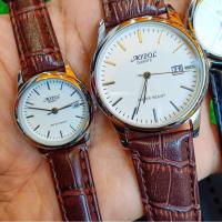 ราคา นาฬิกาสายหนัง AOPOL นาฬิกาสำหรับผู้ชาย ผู้หญิง ตัวเรือนแสตนเลส สายหนัง บอกวันที่ จัดส่งพร้อมกล่อง ราคาพิเศษ 129 บาท (8684704497)