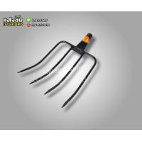 ราคา ส้อมโกยฟาง 4 ซี่ ส้อมด้ามเหล็ก ส้อมโกยหญ้า ส้อม แทงหญ้า ตราเพชร เฉพาะหัวส้อม (19987158621)