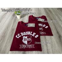ราคา ขายดี เสื้อยืดงานปัก Cc Double O 1965 ผ้าคอตตอน พร้อมส่ง (16756066368)