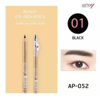 ราคา ASHLEY EYE BROW AP 052 ยกแพ็คละ 12 แท่ง ดินสอเขียนคิ้วแอชลีย์ รุ่นฝากบเหลา มีให้เลือก 4 เฉดสี (16588197560)