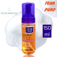 ราคา แท้ พร้อมส่ง Clean Clear Essentials Self Foaming Facial Wash 150ml คลีนแอนด์เคลียร์โฟมล้างหน้า โฟมมิ่งวอช 150มล (20788263437)