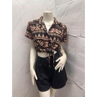 ราคา เสื้อวัยรุ่น เสื้อสงกรานต์ เสื้อเอวลอย แฟชั่นสงกรานต์ แฟชั่นเอวลอย เสื้อลายดอก เสื้อสงกรานต์ เสื้อผูกเอว (21584816460)