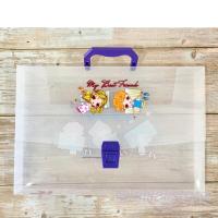 ราคา กระเป๋าพลาสติก ทั้งมีลายและไม่มีลายการ์ตูน กระเป๋าใส่เอกสาร ใส่กระดาษ F4 ได้ (8801278016)