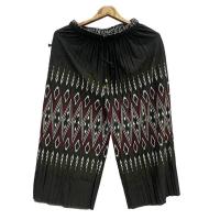 ราคา ส่งไว กางเกงขาบาน ลายไทย ทรงสวยผ้าดี (21467128438)