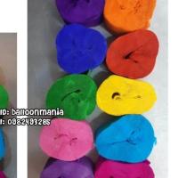 ราคา สายรุ้งกระดาษย่น สายยืดกระดาษ กระดาษย่นลำแสง ม้วนกระดาษย่น กระดาษตกแต่ง กระดาษ backdrop กระดาษย่นตกแต่งฉากหลัง (15599538989)