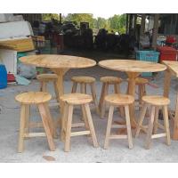 ราคา โต๊ะไม้พาเลท โต๊ะทานข้าว ชุดโต๊ะเปิดร้าน (21465691450)