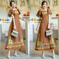 ราคา ป้าย Marmoris เดรสยาวงานยีนส์ แต่งลายปักสวยๆแน่นๆ ทรงสวยใส่เป๊ะ (21389413935)