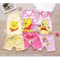 ราคา เสื้อผ้าเด็กโต ชุดเด็ก 6 เดือน 2ขวบ เสื้อกางเกงเด็กลายหมีพูห์ แพค 3ชุด ราคา 390 บาท เสื้อกล้ามเด็ก ชุดเด็กแรกเกิด เสื้อผ้าเด็กอ่อน (13396033154)