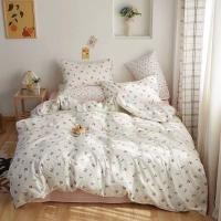 ราคา ผ้าปูที่นอน รัดขอบ รวมผ้านวม ลายดอกไม้ ลายดอกไม้เล็กๆ สไตล์วินเทจ Vintage Style ผ้านุ่มสบาย ซักง่ายแห้งเร็ว ขนาด 3 5 5 6 ฟุต (18119082056)