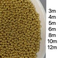 ราคา ลูกปัด เงิน ลูกปัดทอง ขนาดต่างๆ ลูกปัดพลาสติกสีเงิน สีทอง ทรงกลม สำหรับตกแต่งเครื่องประดับ งานฝีมือ งาน DIY (21086555731)