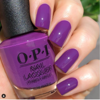 ราคา พร้อมส่ง OPI Violet Visionary ยาทาเล็บ โทนสีม่วงสดใส เข้มกว่า I manicure for beads ค่าา แท้ (19383941772)