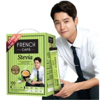 ราคา พร้อมส่ง กาแฟเกาหลี French cafe กาแฟหญ้าหวาน 3in1 แบ่งขาย10 30 ชิ้น (19136754572)
