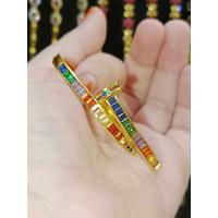 ราคา SairaByST กำไลคาเทีย กำไลตะปู ไซส์ 6 7 5 นิ้ว งานออริ ชุบทองไมครอน (21404488617)